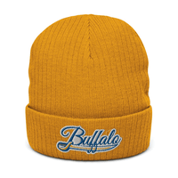 Image 1 of Buffalo Sword Recycled cuffed beanie