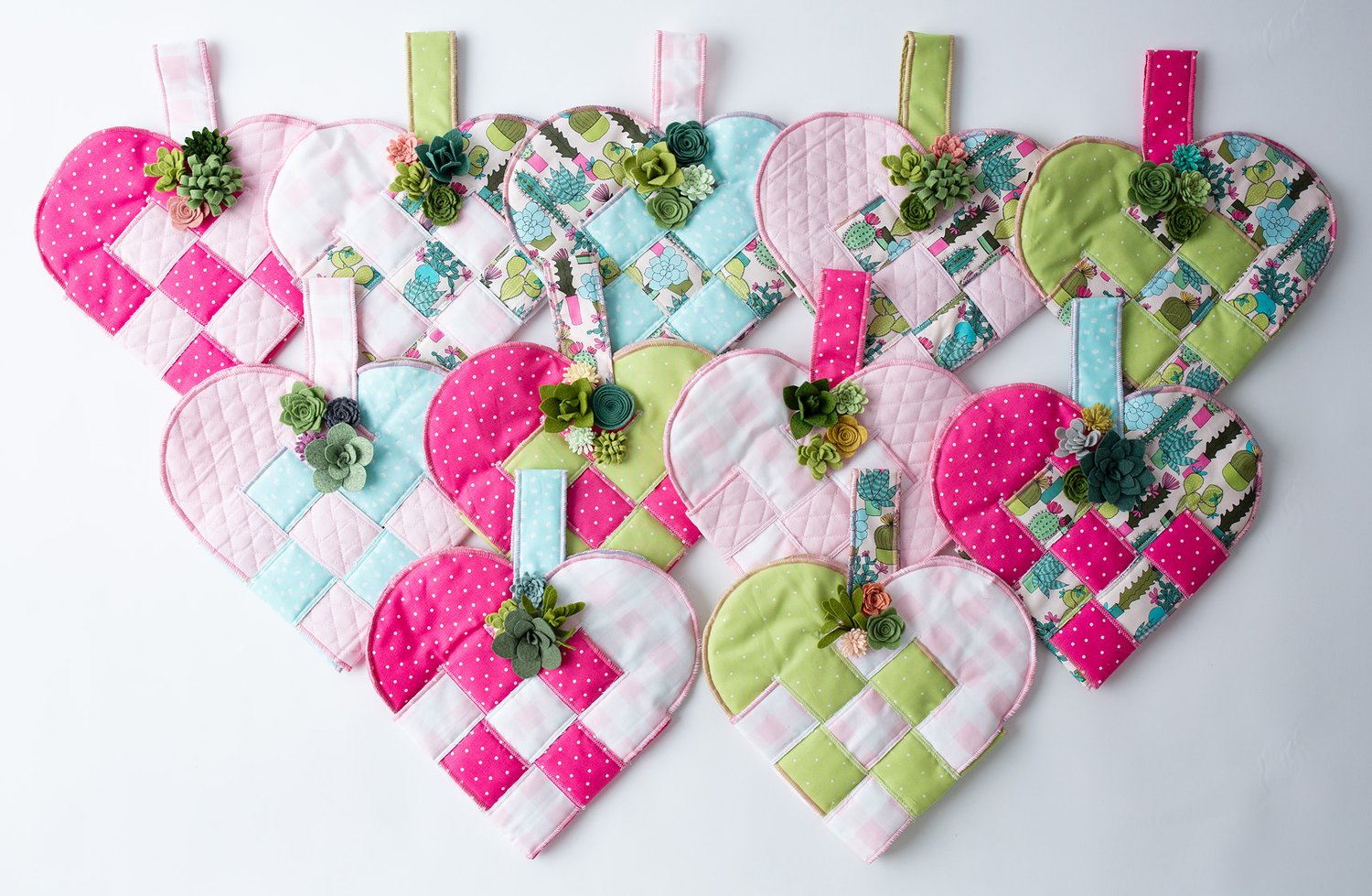 Image of Succulent Heart Stockings