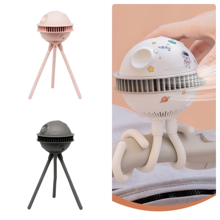 Portable baby fan