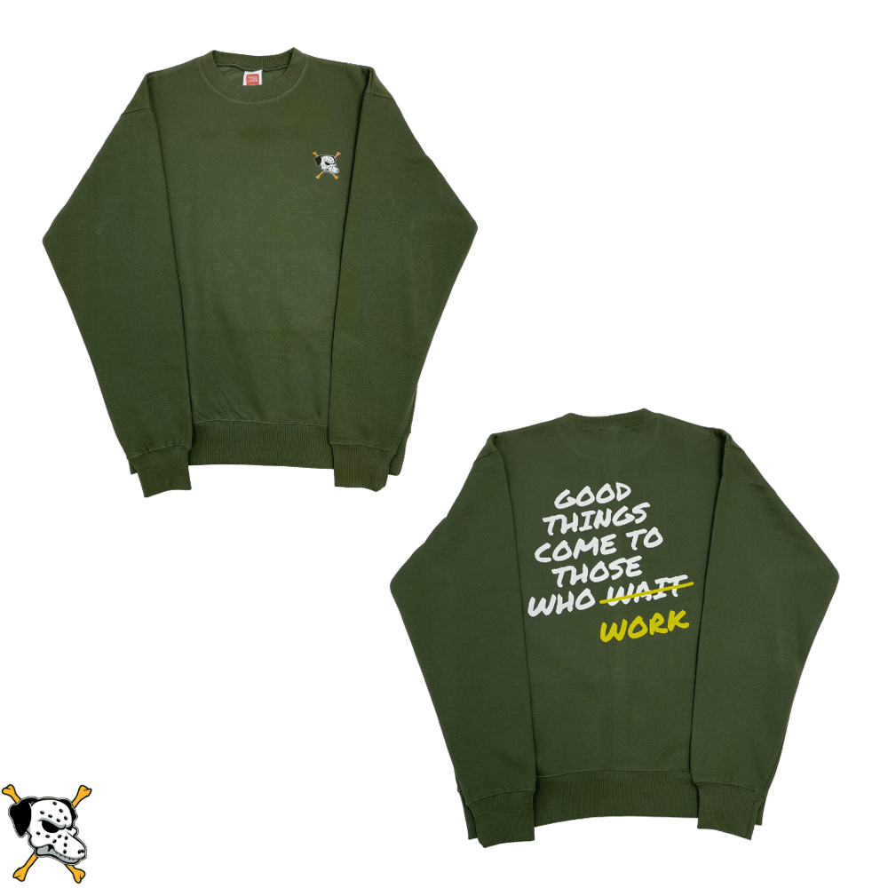 Image of Green Underdawgzzz Crewneck