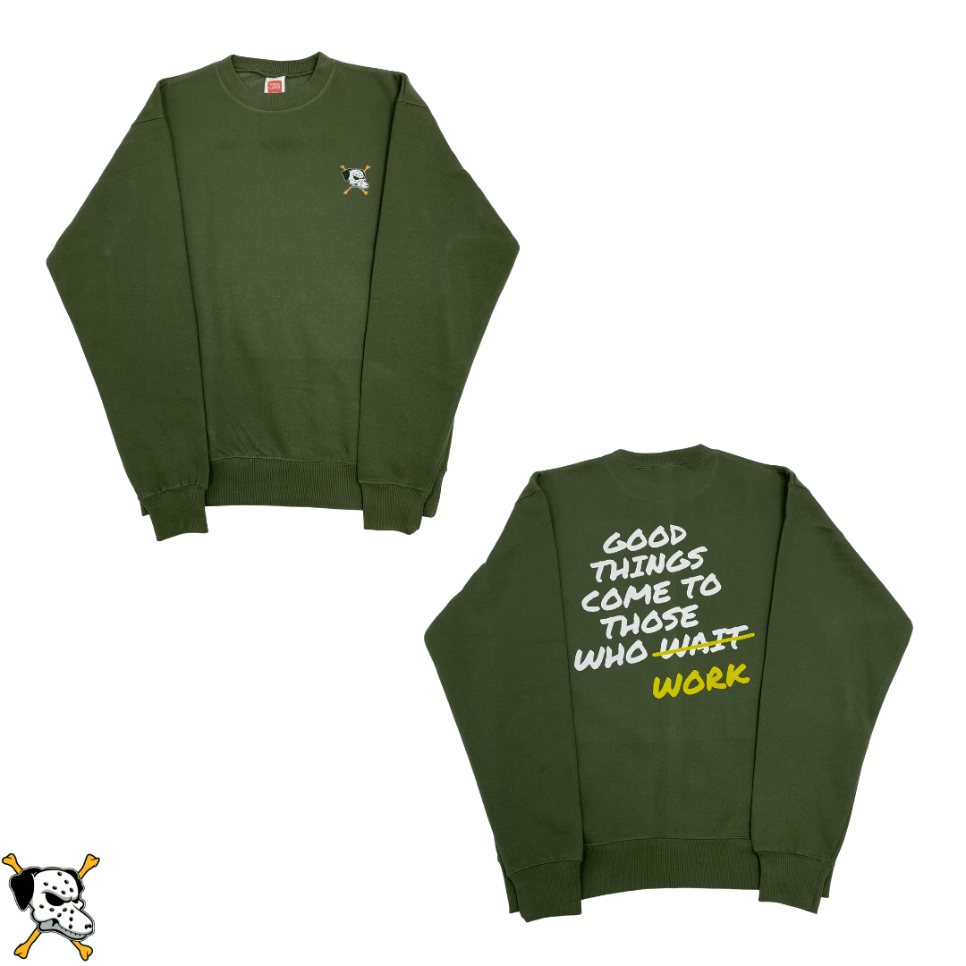 Image of Green Underdawgzzz Crewneck