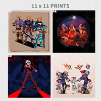 Image 3 of 11" x 11" prints