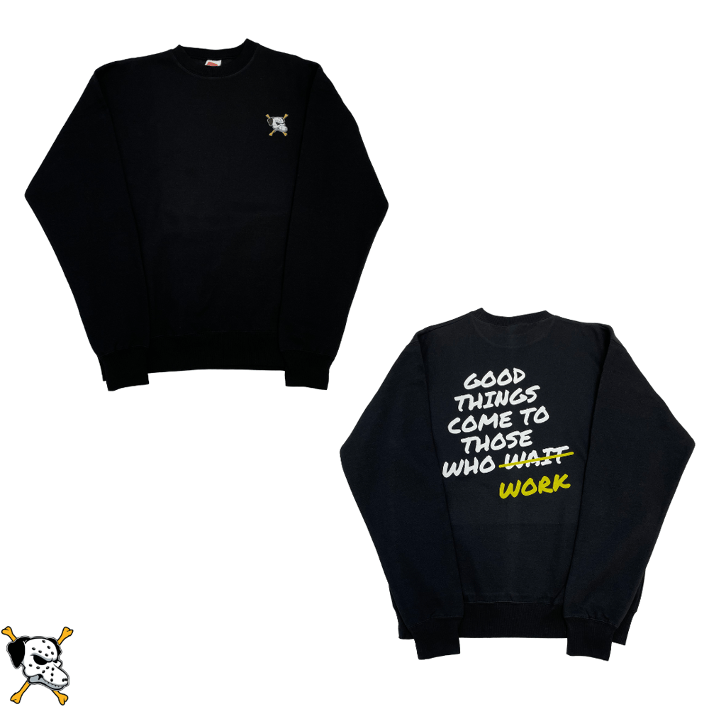 Image of Black Underdawgzzz Crewneck Sweatshirt (Solo)