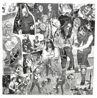 Image 5 of MORGAL - NIGHTMARE LORD (GOLD HEAVY BLACK SPLATTER VINYL)