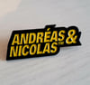 Pin's Andréas & Nicolas (dernières pièces !)