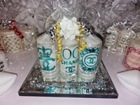 Image 2 of TIFFANY BLUE SET OF CANDLES