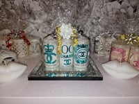 Image 3 of TIFFANY BLUE SET OF CANDLES