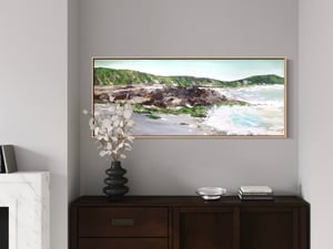 Image of Silver sands - PRINT (framed) 