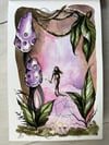 Traveler Beware | Original Watercolor Painting 