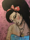 In Memory of Amy Lioness Print