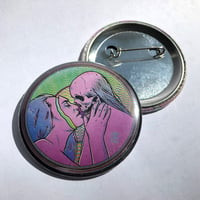 Image 1 of Button "The Kiss" 50mmø
