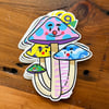 Fungi Friends Sticker