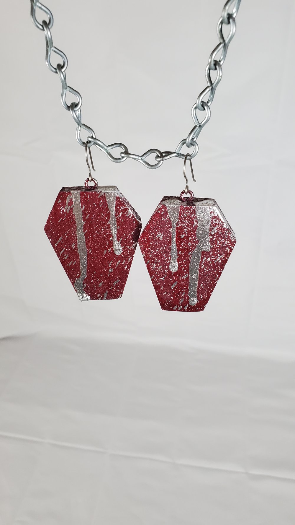 Unicorn Blood Coffin Earrings