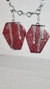 Unicorn Blood Coffin Earrings