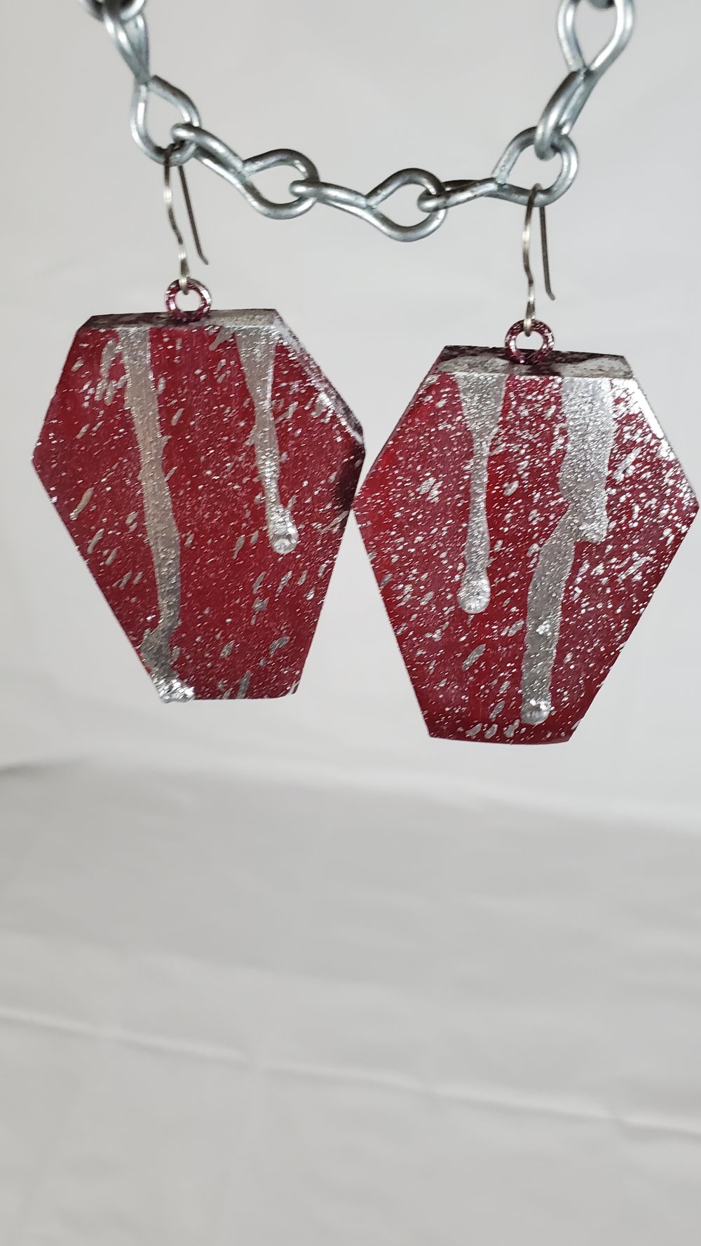 Unicorn Blood Coffin Earrings