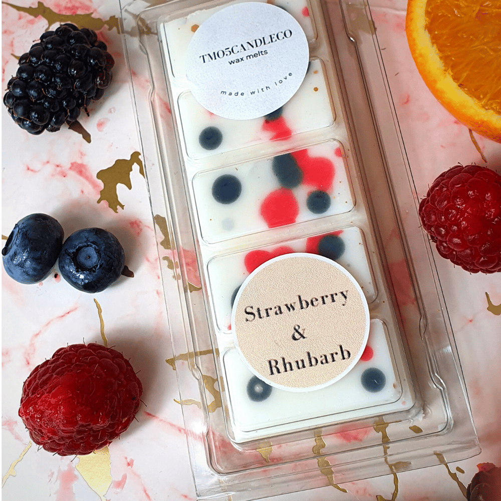 Image of Strawberry & Rhubarb Wax Melt
