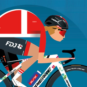 Cecilie Uttrup Ludwig - Tour de France Femmes avec Zwift 2022