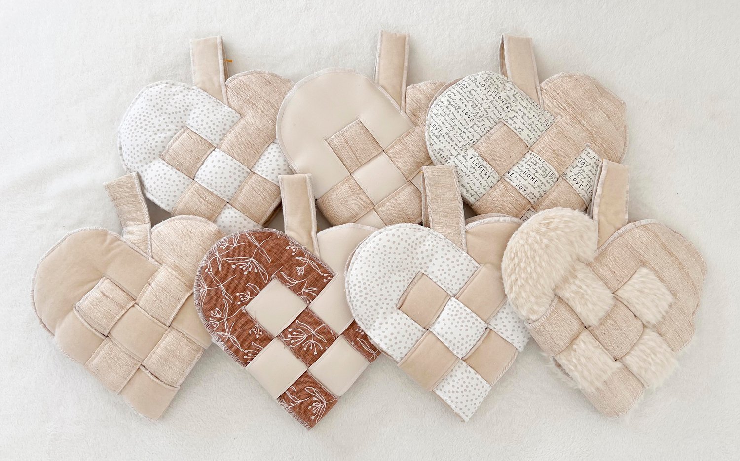 Image of Linen Heart Stockings