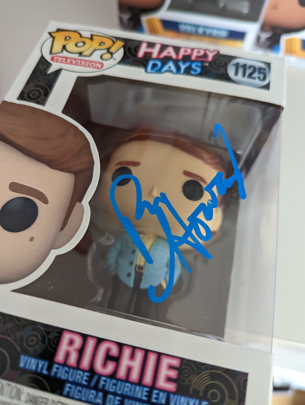 Ron Howard Happy Days Signed Richie Pop