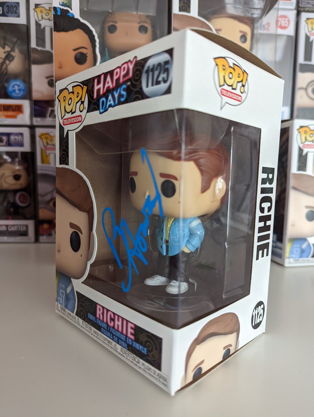 Ron Howard Happy Days Signed Richie Pop