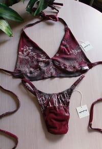 Image 2 of (New) Paris Bikini Set - D Top / M Bottom