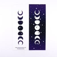 Image 2 of Moon Phases Bookmark by Anita Ivancenko