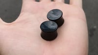 Delrin plugs and tunnels
