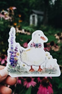 Puddle Duck Sticker/Decal 2.5"x3"