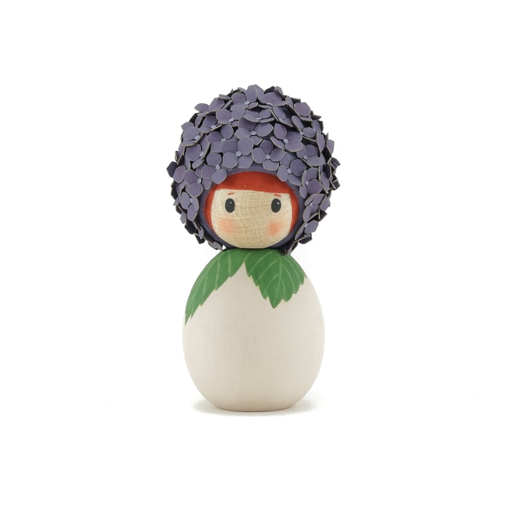 Image of DORIMU Hydrangea GNOME - purple
