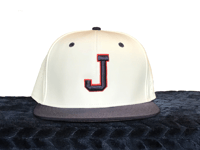 Image 2 of Classic 2 Tone 'J' Hat