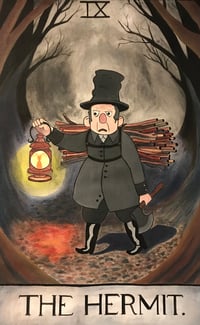 Image 1 of OTGW Tarot Poster: The Hermit