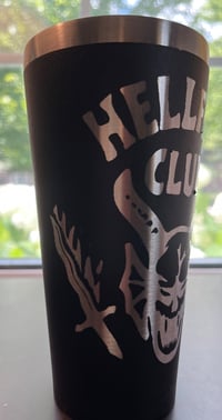 Image 2 of ETCHED BLACK INSULATED TUMBLERS