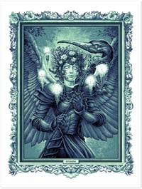 Image 2 of Sigarda: Magic the Gathering art print