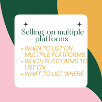 Sellling on Multiple Platforms Master Class 