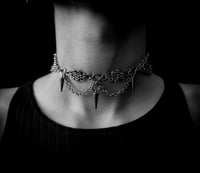 Image 1 of Pixie Choker - Spiked 