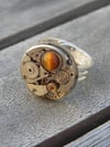 Commande - Bague oeil de tigre 