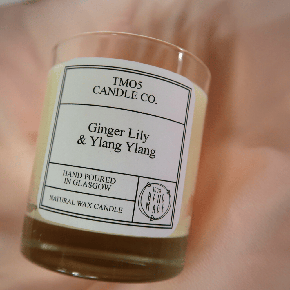 Image of Ginger Lily & Ylang Ylang Luxury Scented Candle