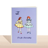 Image 1 of F is for Friendship Card 