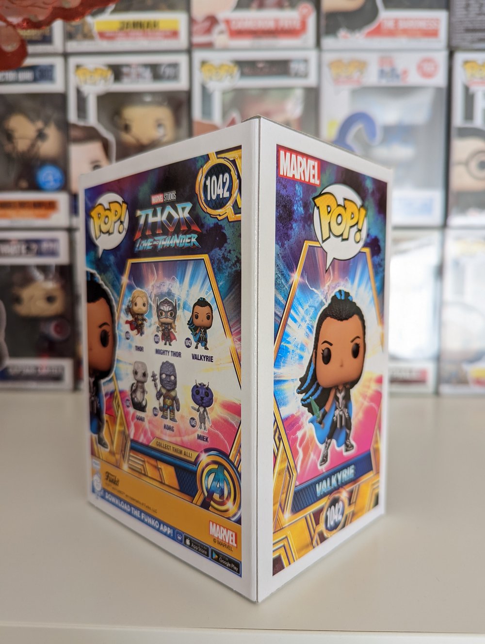 Tessa Thompson Valkyrie Signed Thor Love & Thunder Pop