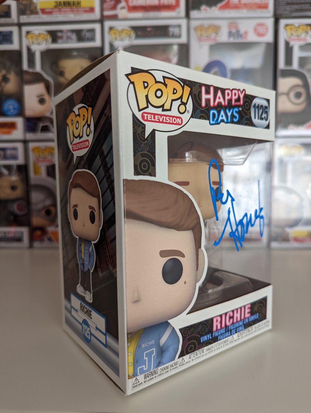 Ron Howard Signed Richie Happy Days Pop