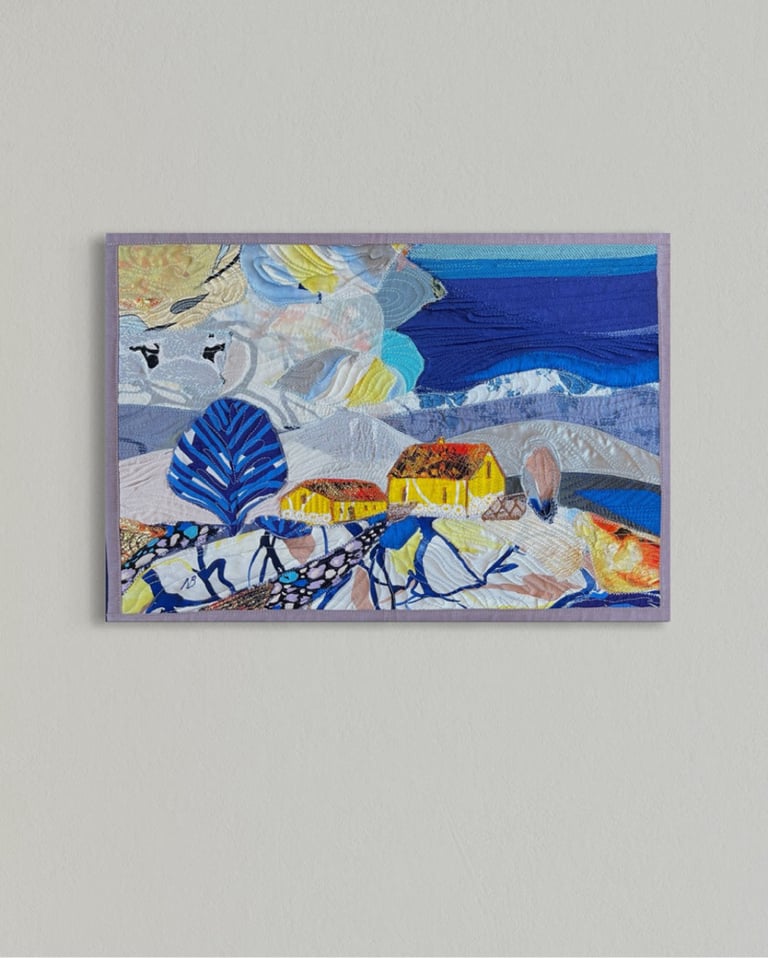 “Winter shelter” - small winter landscape Image 2