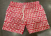 Rich and Rebellious "Big Greek" mesh shorts