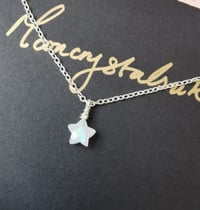 Image 2 of Moonstone star pendant