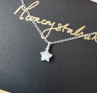 Image 3 of Moonstone star pendant