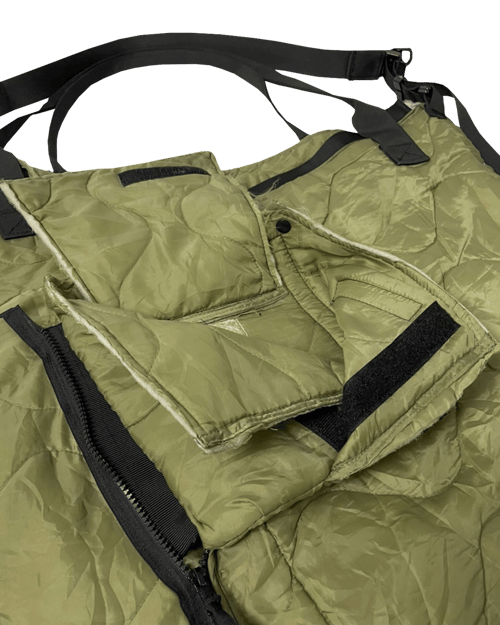 Image of SUPPLY002 UNFOLDED TOTE FROM LINER MILITARY JACKET