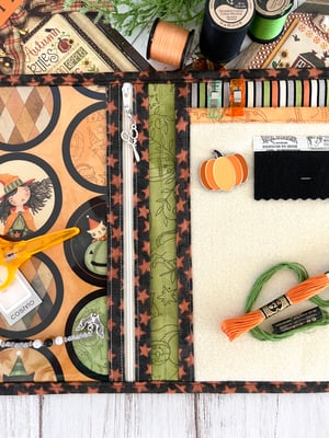 Image of The Floss Flat +/ Halloween Whimsy/Orange Top Felt