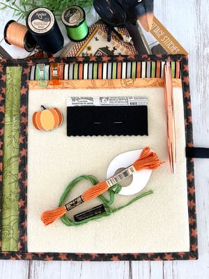 Image of The Floss Flat +/ Halloween Whimsy/Orange Top Felt