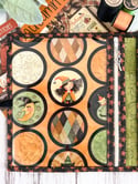 The Floss Flat +/ Halloween Whimsy/Orange Top Felt