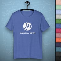 Image 1 of Simpson_Math Logo Shirt