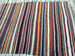 Image of Vintage Striped Kilim Rug